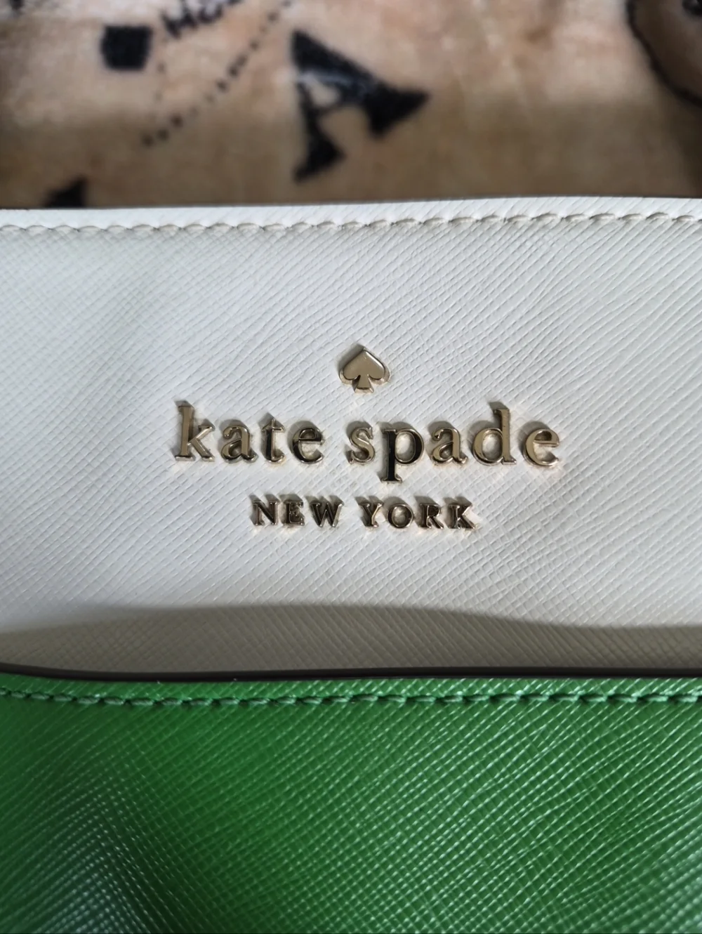 Kate Spade New York Staci Colorblock Large Tote Green